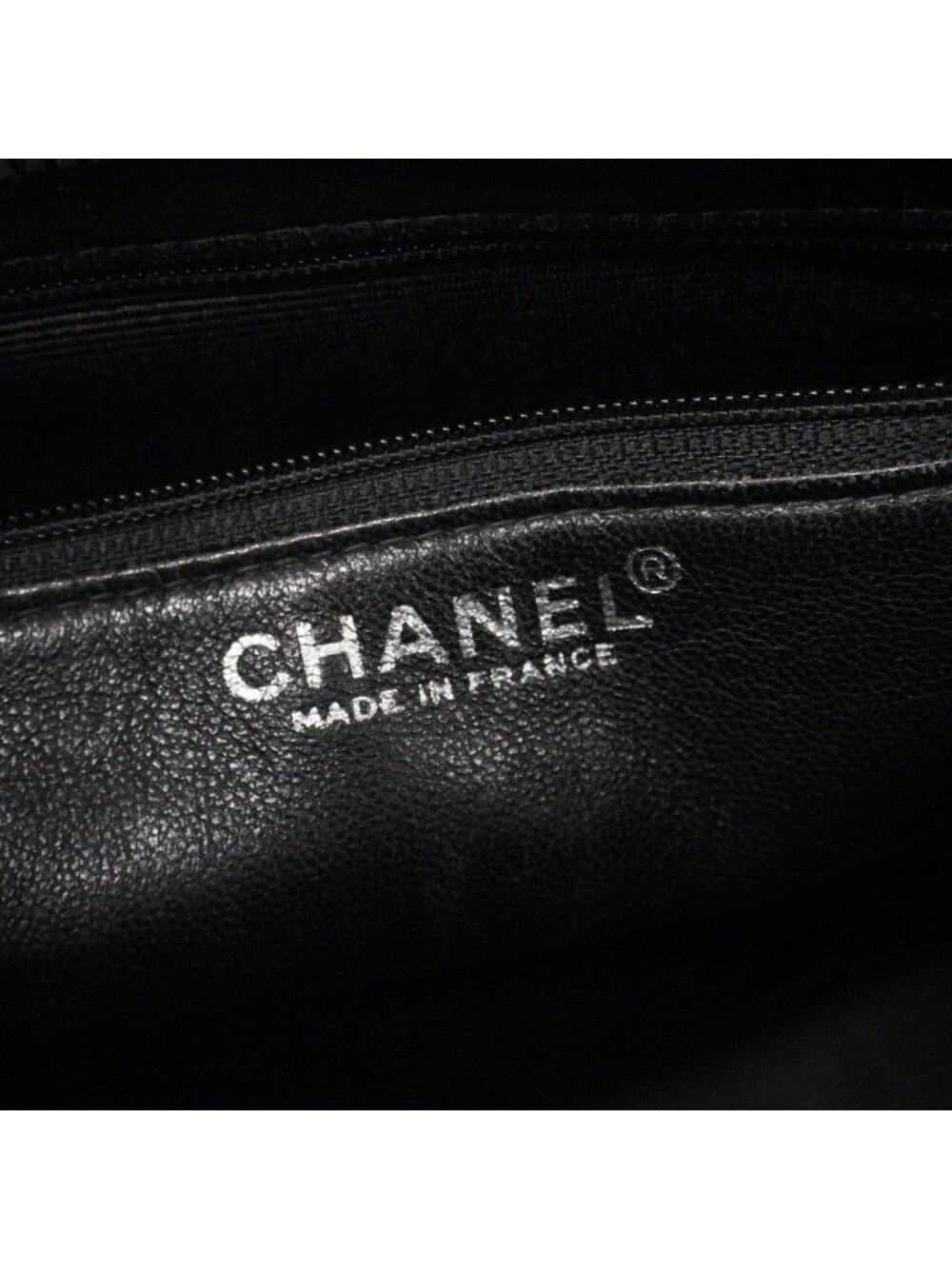 Chanel Tote Medallion Caviar Leather Black Silver - Picture 5 of 10